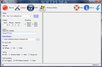 StreamRecorder.NET screenshot