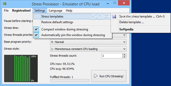 Stress Processor screenshot 2