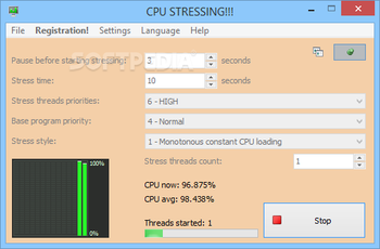 Stress Processor screenshot 3