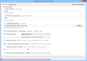 StringEncrypt screenshot