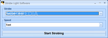 Strobe Light Software screenshot