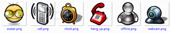 Stroke Communications Stock Icons screenshot