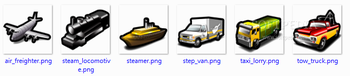 Stroke Transportation Stock Icons screenshot