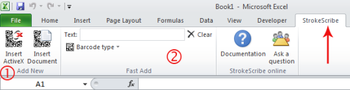 StrokeScribe Office Add-in  screenshot