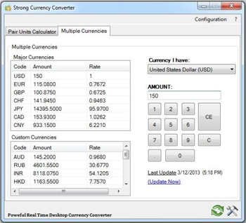 Strong Currency Converter screenshot