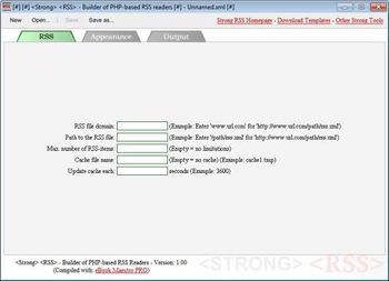 Strong RSS screenshot