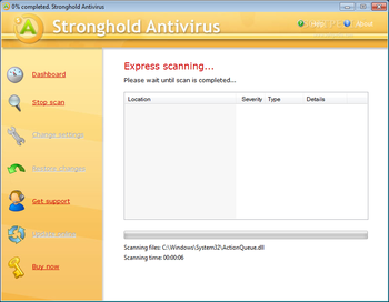 Stronghold Antivirus screenshot 2