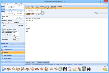 StruCalc screenshot 3