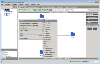 Structural Analysis for Java screenshot 2