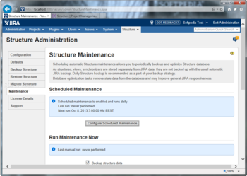 Structure for JIRA screenshot 4