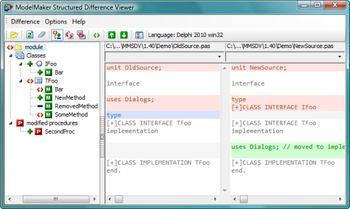 Structured Diff Viewer screenshot