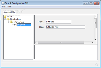 Struts2 Configuration GUI screenshot