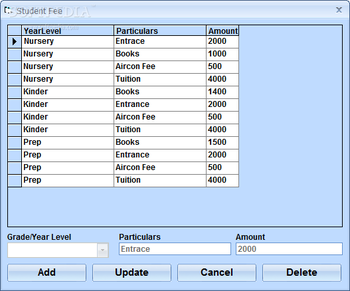 Student Enrollment Database Software screenshot 6