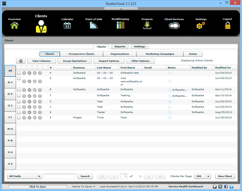 StudioCloud screenshot 2