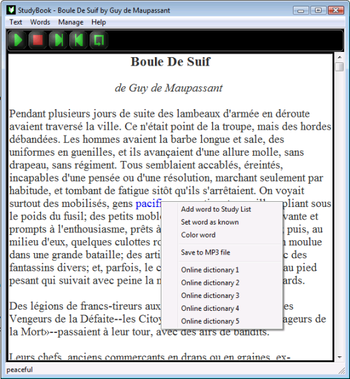 StudyBook - French - GM01 screenshot