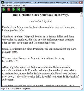 StudyBook German screenshot
