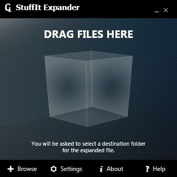StuffIt Expander 2011 for Windows x86 screenshot