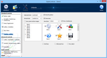 StyleControls screenshot 6