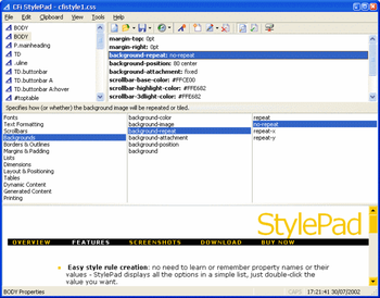 StylePad screenshot