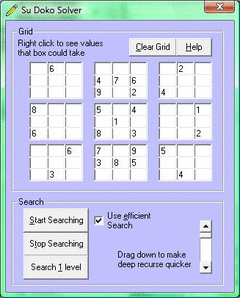 Su Doko Solver screenshot