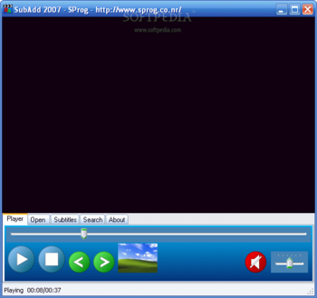 SubAdd 2007 screenshot