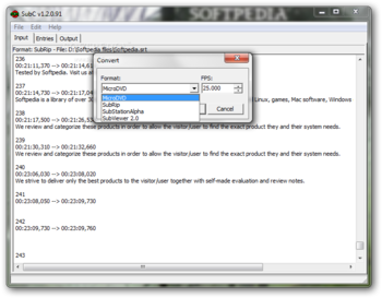 SubC - Subtitle Converter screenshot 4