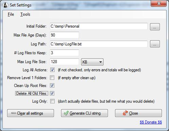 SubDirectory Cleanup screenshot