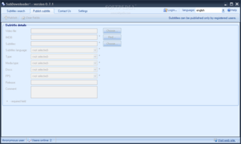 SubDownloader² screenshot 2