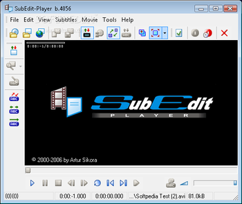SubEdit Player screenshot