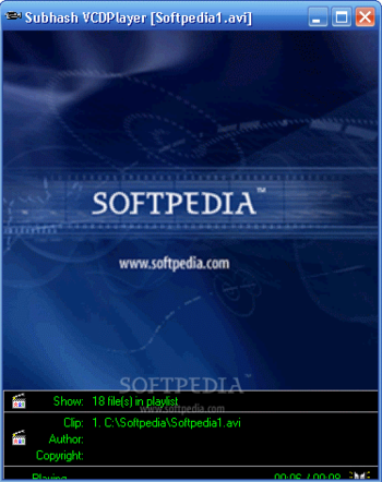 Subhash VCD Player screenshot