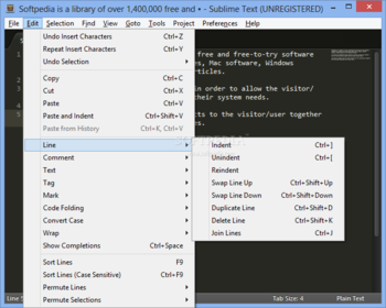 Sublime Text screenshot 3