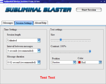 Subliminal Blaster screenshot 3