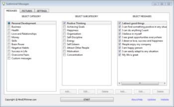 Subliminal Messages screenshot