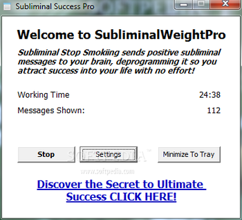 Subliminal Success Pro screenshot