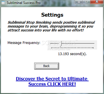 Subliminal Success Pro screenshot 2