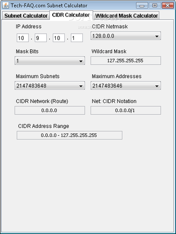 Subnet Calculator screenshot 2