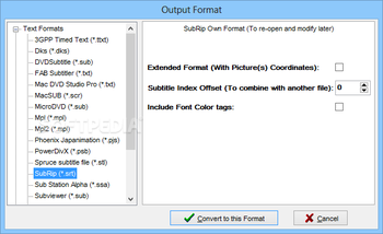 SubRip screenshot 4