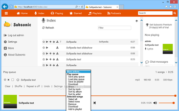Subsonic screenshot 2
