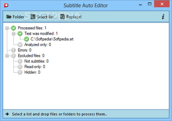 Subtitle Auto Editor screenshot