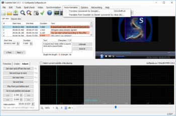 Subtitle Edit screenshot 10