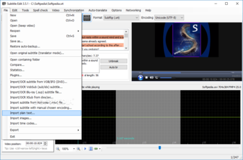 Subtitle Edit Portable screenshot 4