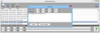 Subtitle Mechanic screenshot 2