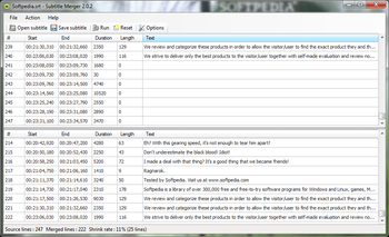 Subtitle Merger screenshot