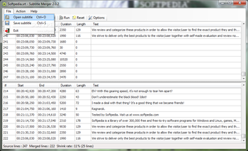 Subtitle Merger screenshot 2