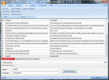 Subtitle Translation Wizard (formerly Subtitle Mixer) screenshot 4