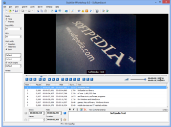 Subtitle Workshop Portable screenshot