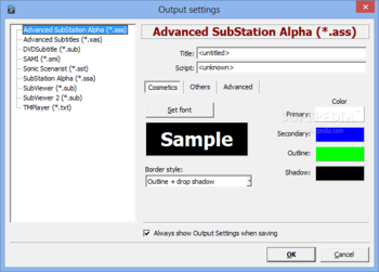 Subtitle Workshop Portable screenshot 12