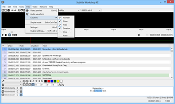 Subtitle Workshop screenshot 6