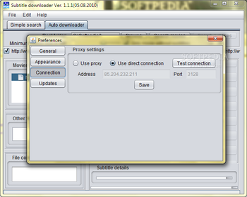 SubtitleDownloader screenshot 4