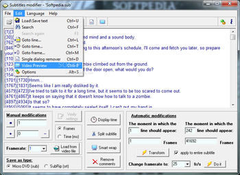 Subtitles Modifier screenshot 3